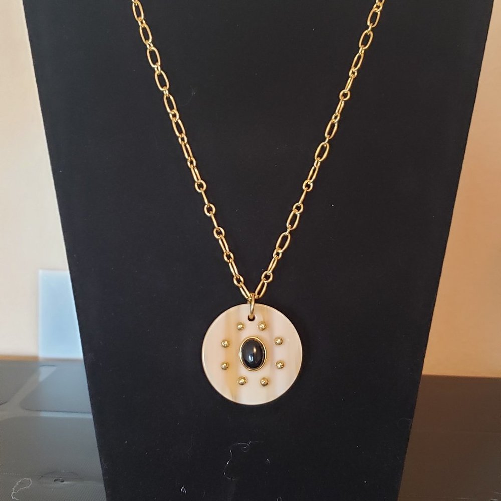 Etienne Aigner Circle Pendant